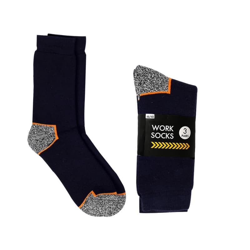 Produktbillede af Køb Arbejdsstrømper 9 par i topkvalitet med forstærket hæl og tå 39/42 på tilbud