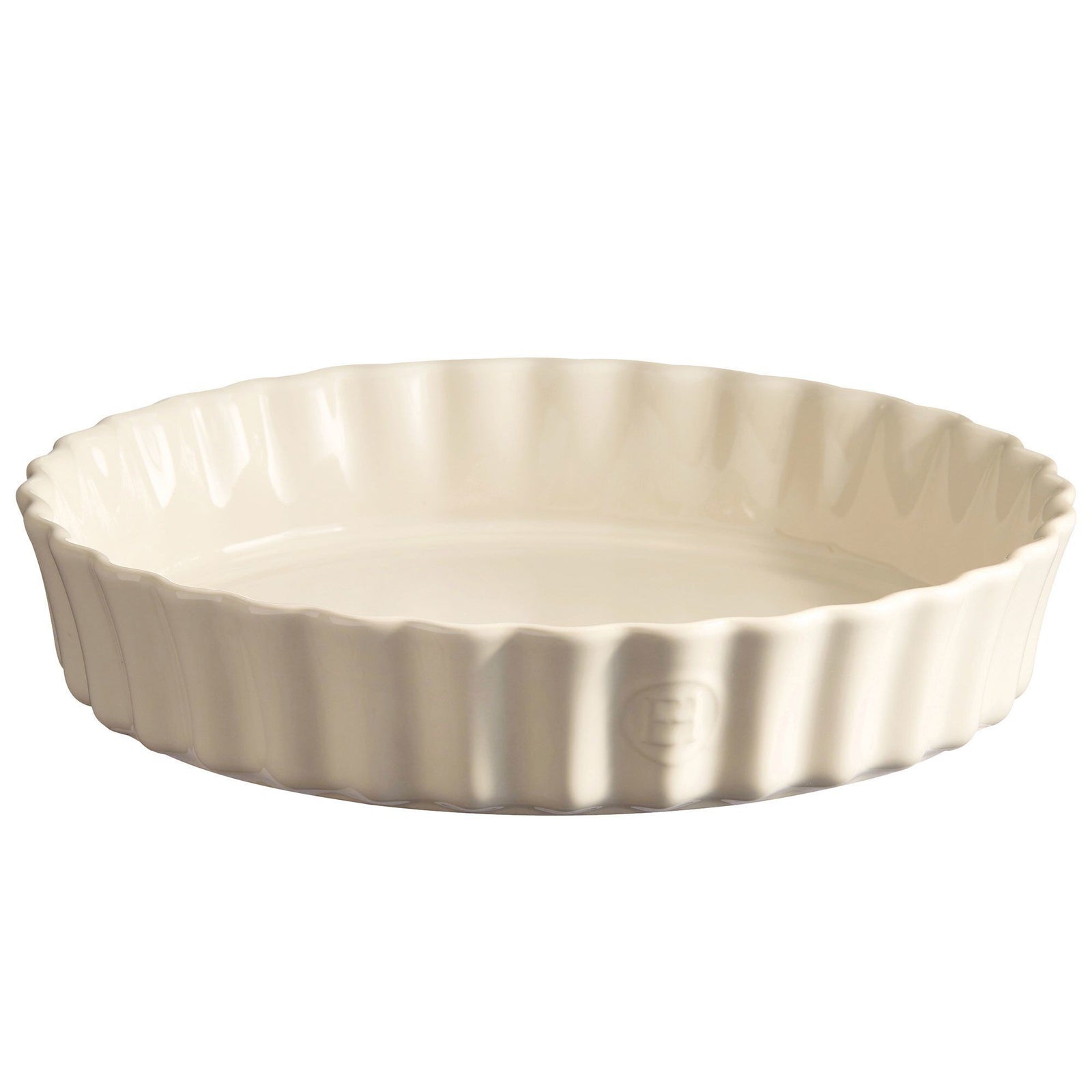 Emile henry Emile henry Tærteform 28 cm, cream – frontbillede (Tærteform)