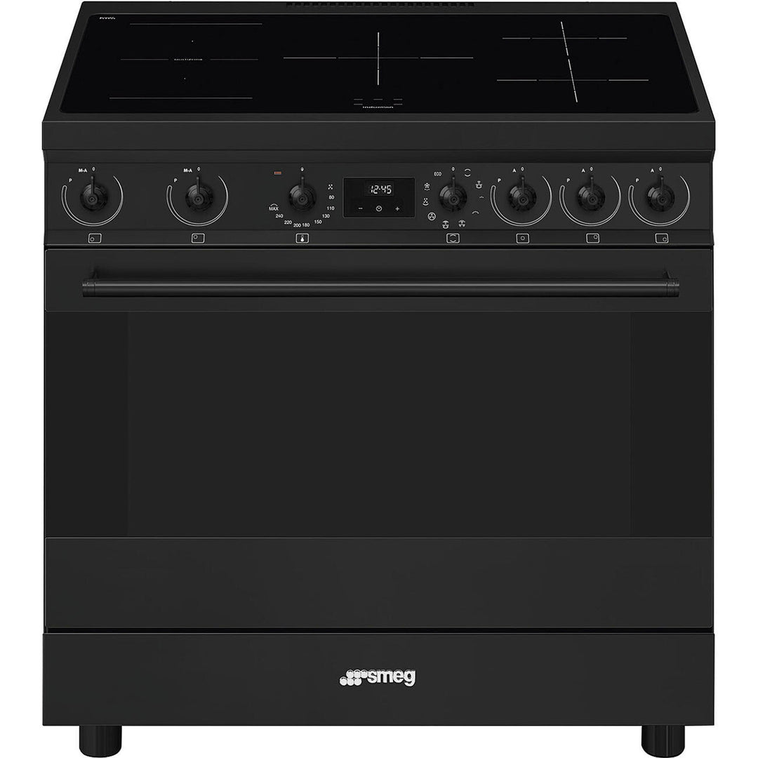 Smeg Smeg C9IMN2 Ovn 90 cm, sort – detaljebillede (Komfurer)