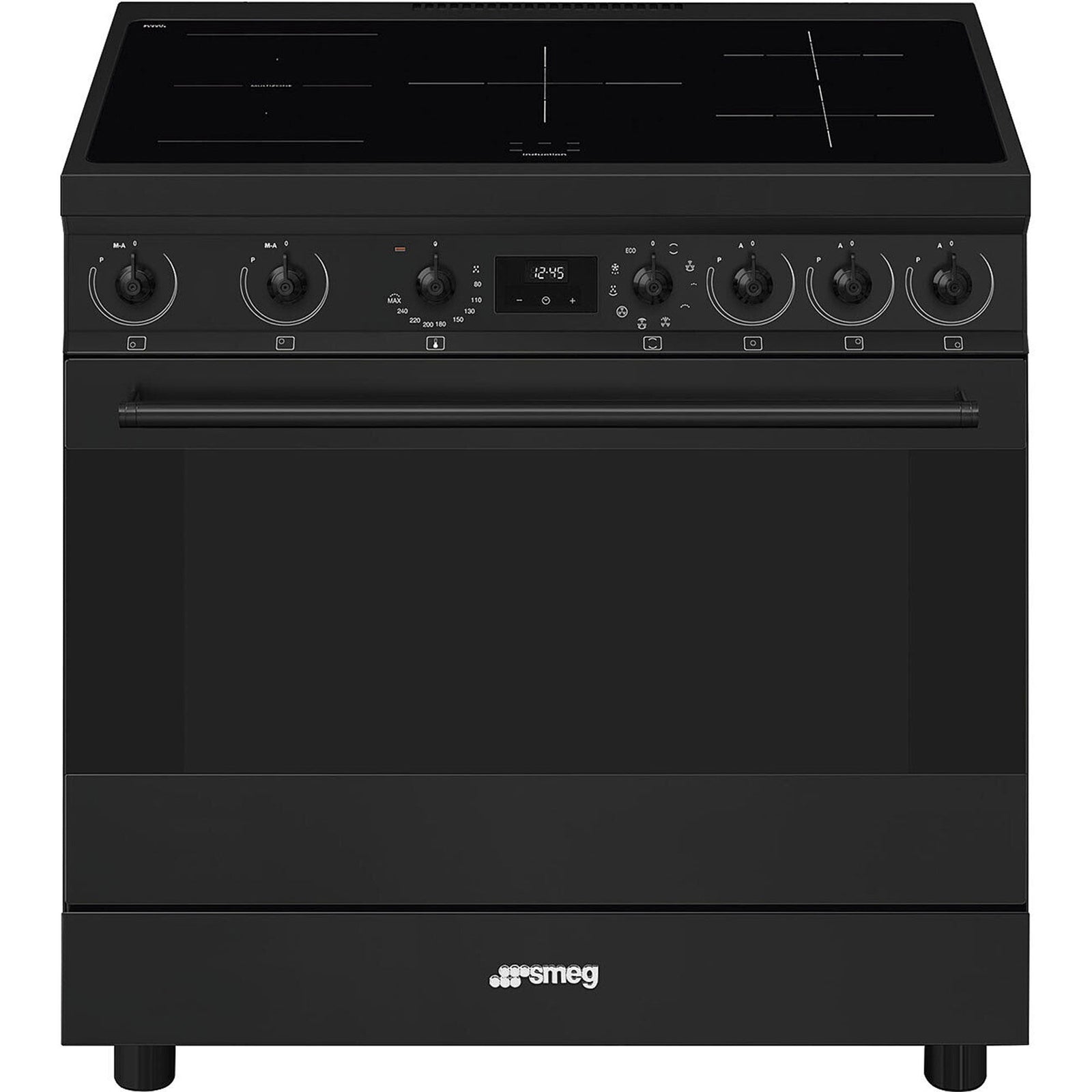 Smeg Smeg C9IMN2 Ovn 90 cm, sort – detaljebillede (Komfurer)