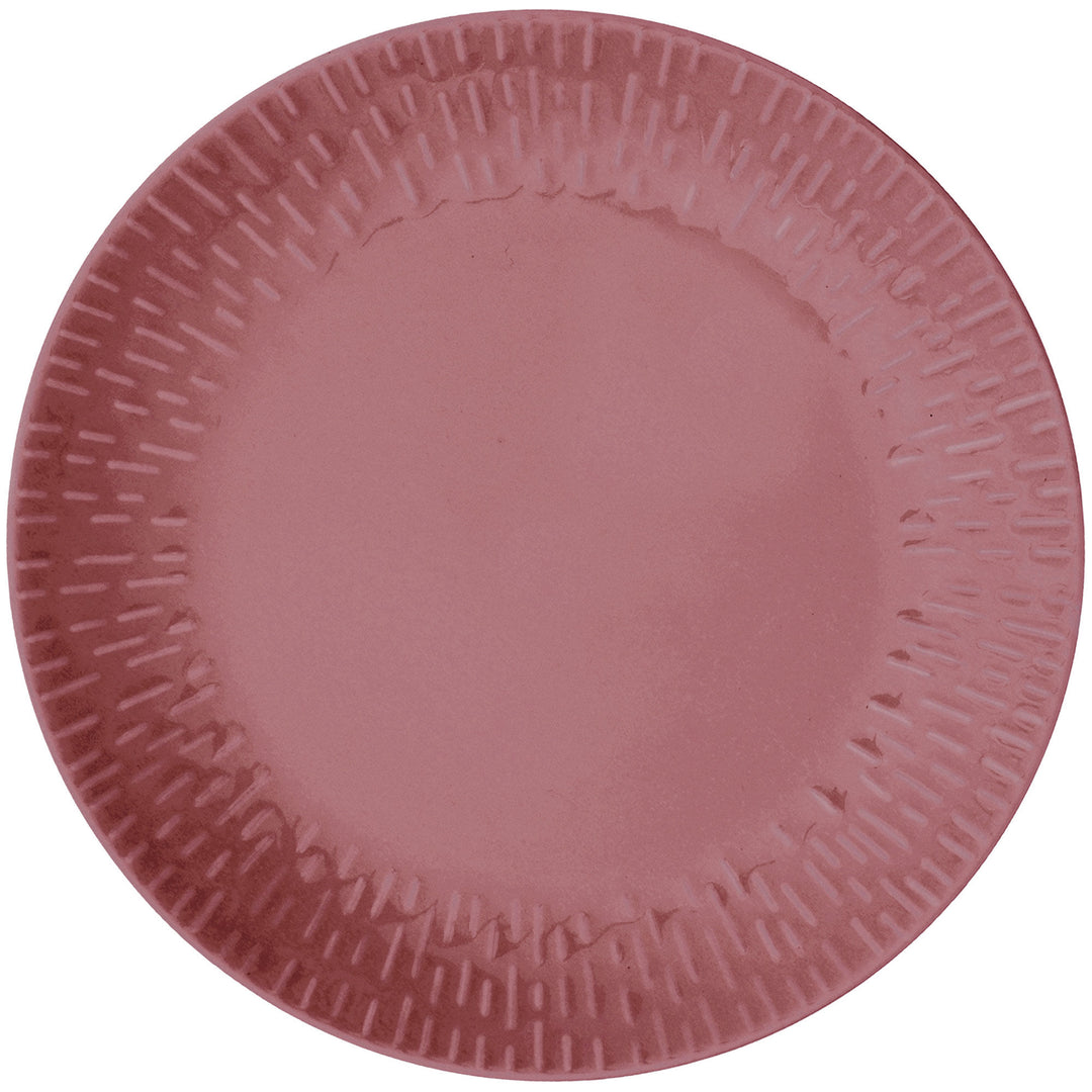 Aida Aida Confetti tallerken 24 cm, bordeaux – vinkelbillede (Skål)