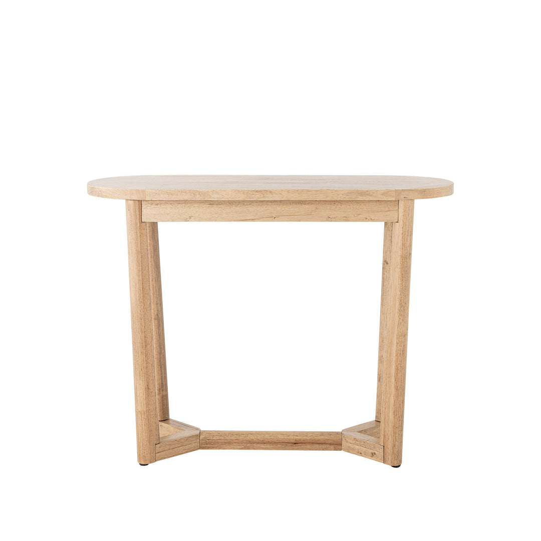 CREATIVE COLLECTION Serrone konsolbord m. 2 skydelåger natur papirfinér 100x33