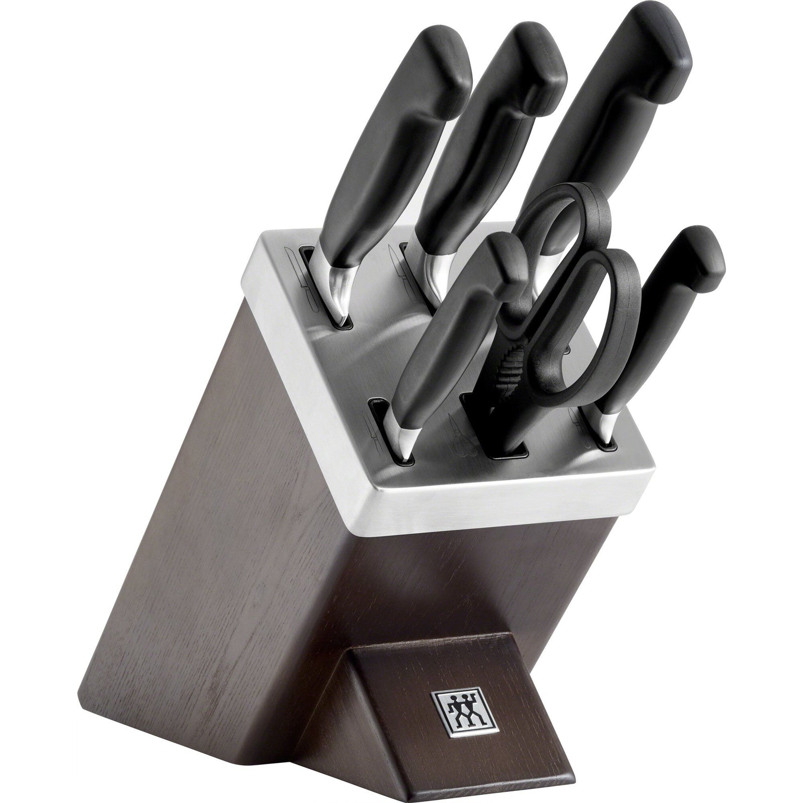 Zwilling Zwilling Four Star Selvslibende Knivblok 7 dele ❤ billede i brug (Knivsæt)