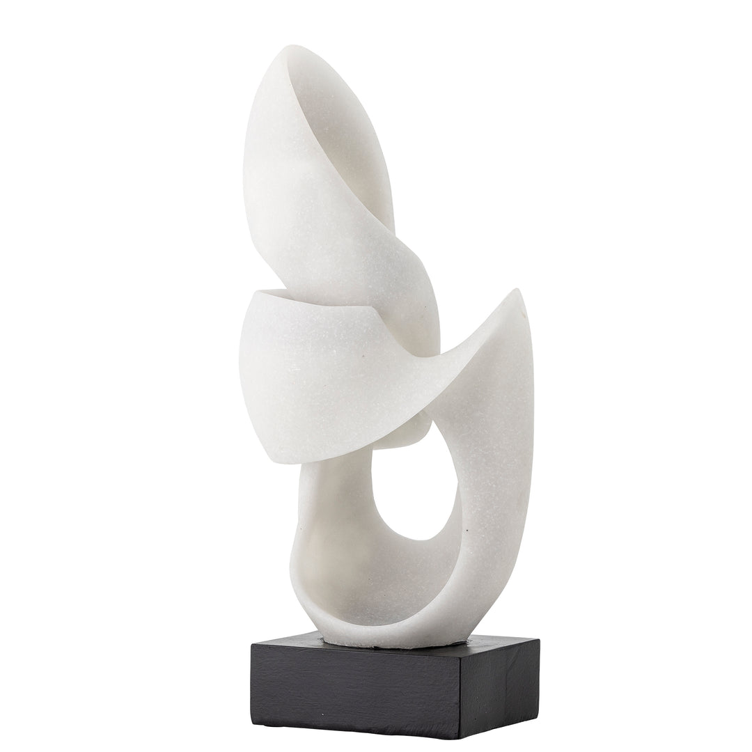 BLOOMINGVILLE Alistair deko figur hvid polyresin L19xH43xB12
