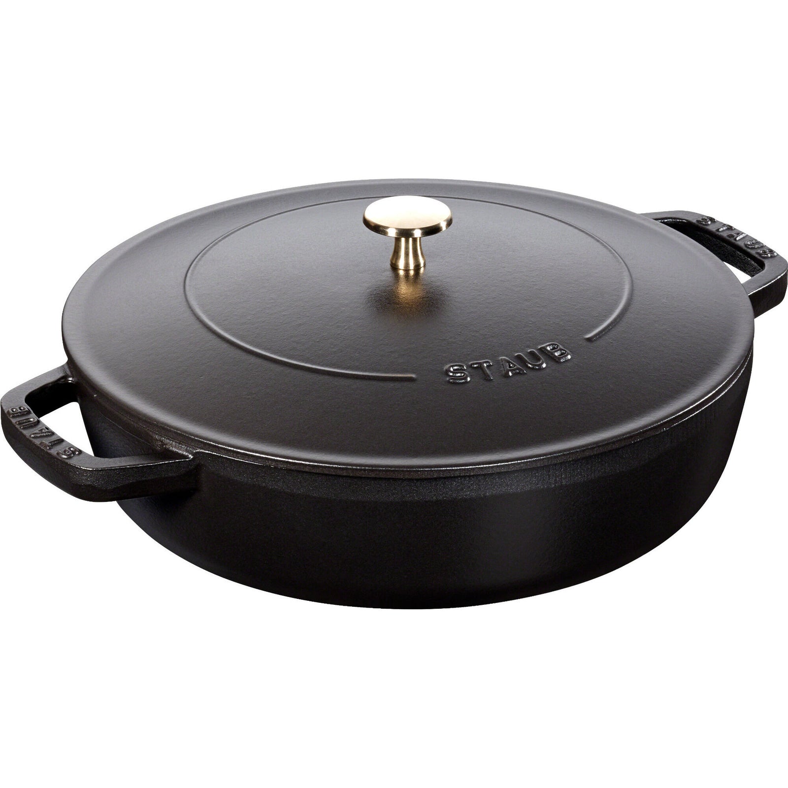 Staub Staub Chistera Sautergryde 28cm., sort – produktvisning (Traktørpande)