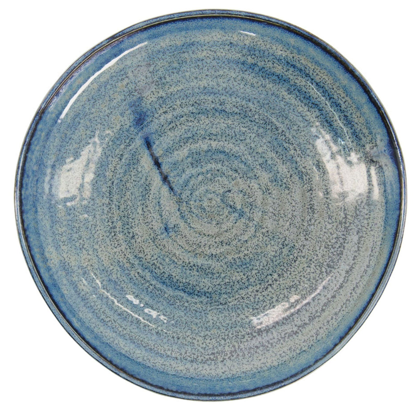 Tokyo design studio Tokyo design studio Cobalt Blue Triangle tallerken 19 cm – billede i brug (Tallerkener)