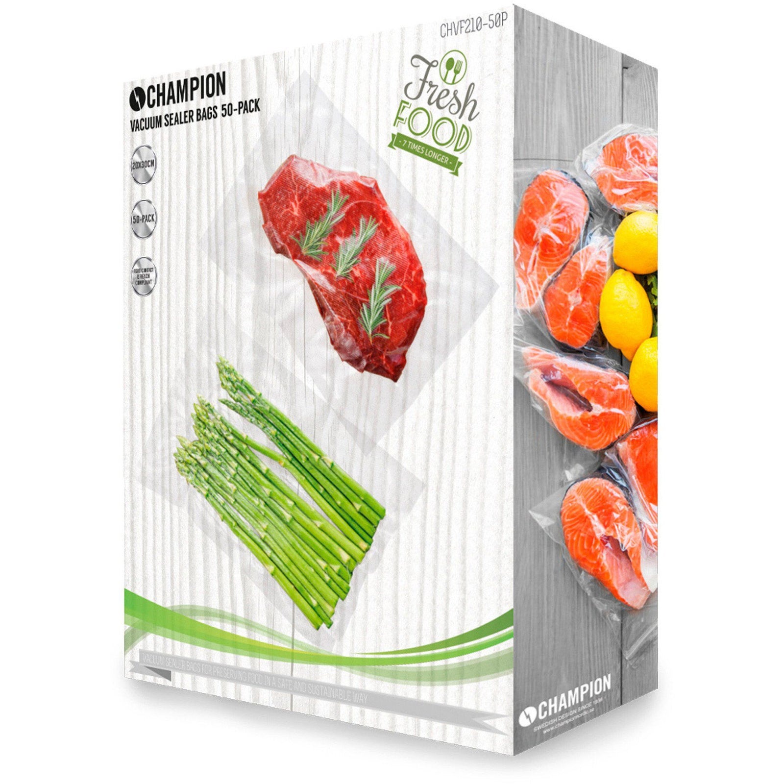 Champion Champion Vakuumposer 50-pak 20x30 cm. ❤ close-up (Vakuumposer)