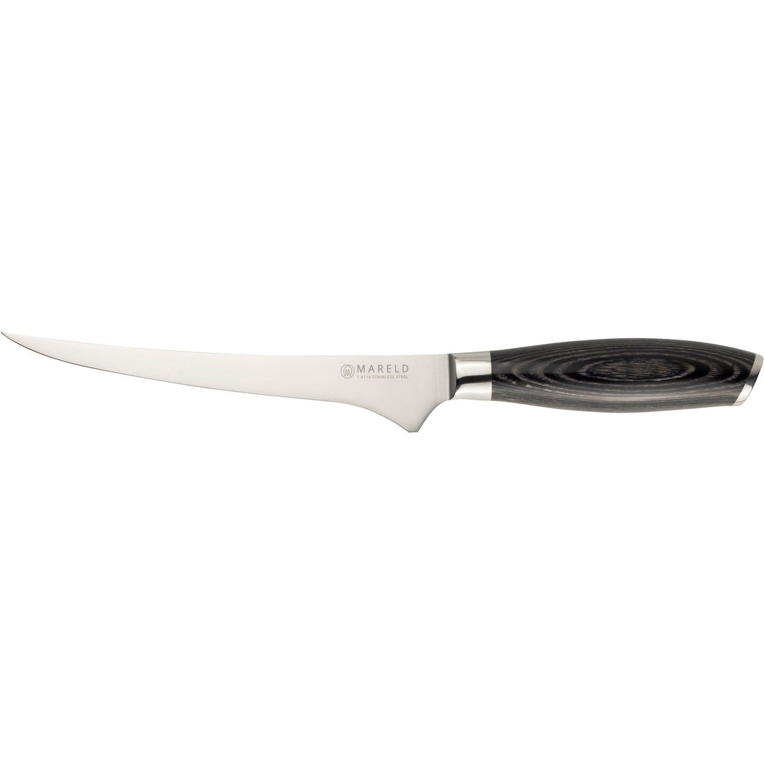 Mareld Mareld Akio fleksibel filetkniv 19 cm, black – produktvisning (Filétknive)