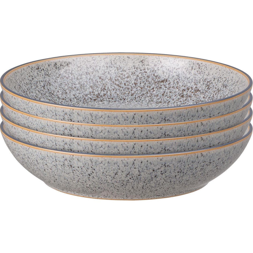 Denby Denby Studio Grey pastatallerken 22 cm., 4 stk. ❤ close-up (Dyb tallerken)