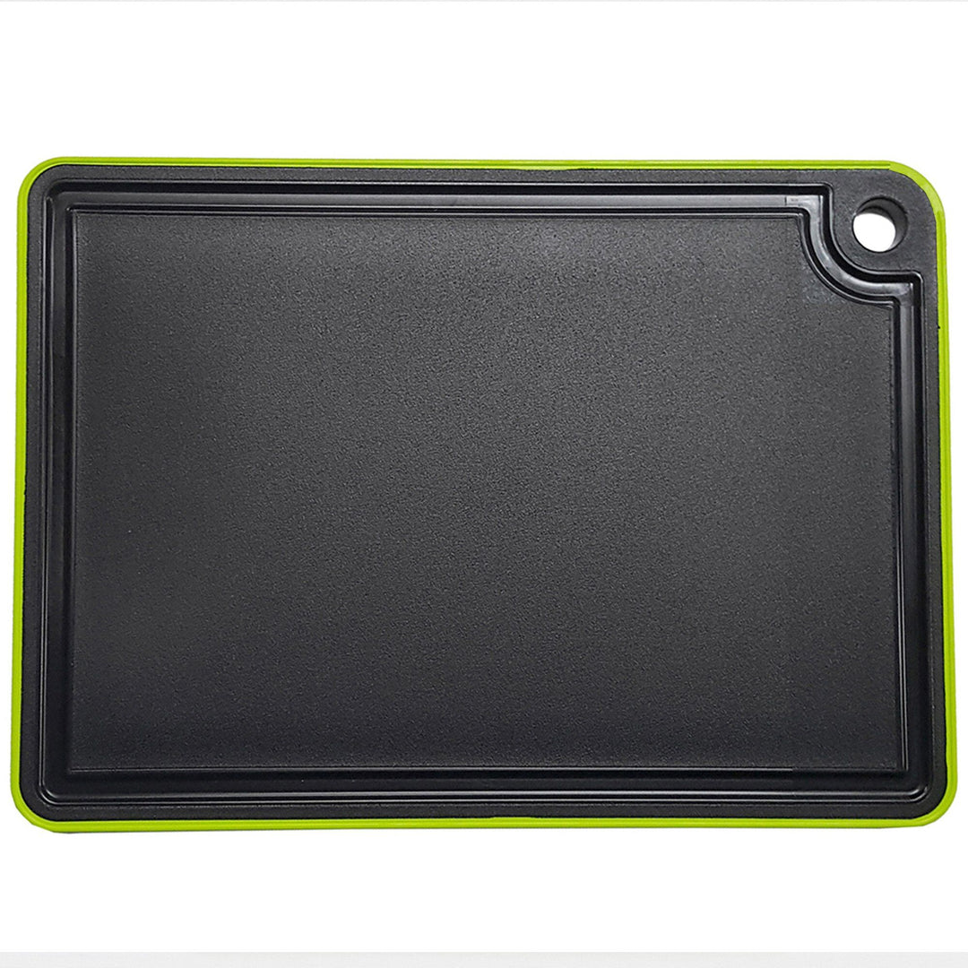 Daloplast Daloplast Skærebræt, sort/lime, 27 x 19 cm – vinkelbillede (Skærebræt)