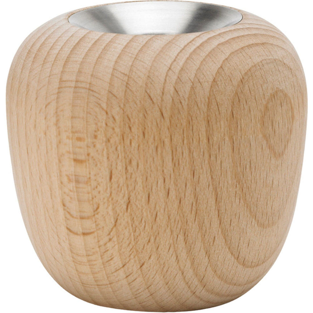 Stelton Stelton Ora lille lysestage, bøgetræ – produktfoto (Lysestage)