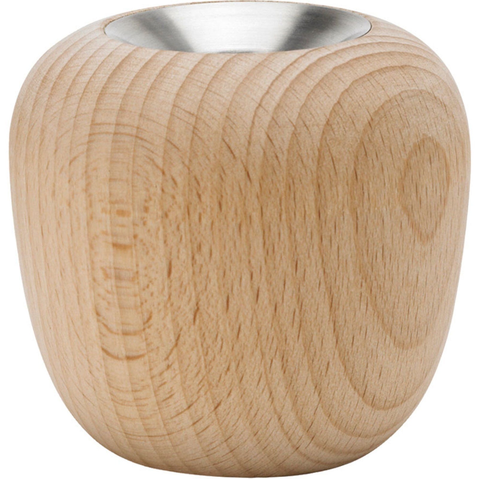 Stelton Stelton Ora lille lysestage, bøgetræ – produktfoto (Lysestage)