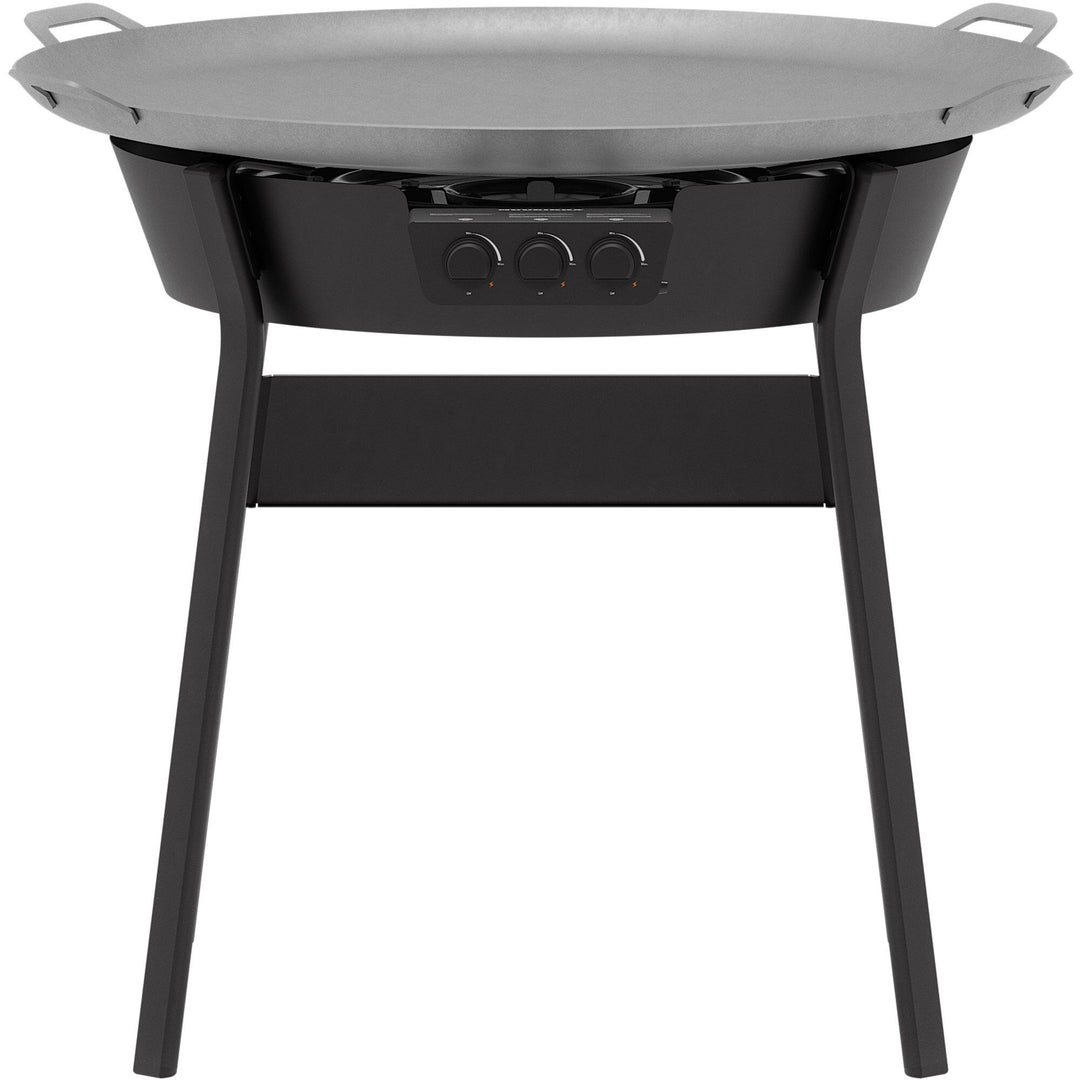 Muurikka Muurikka Stegepladesæt med gasbrænder LL Sort 100 cm – produktfoto (Stegeplader)