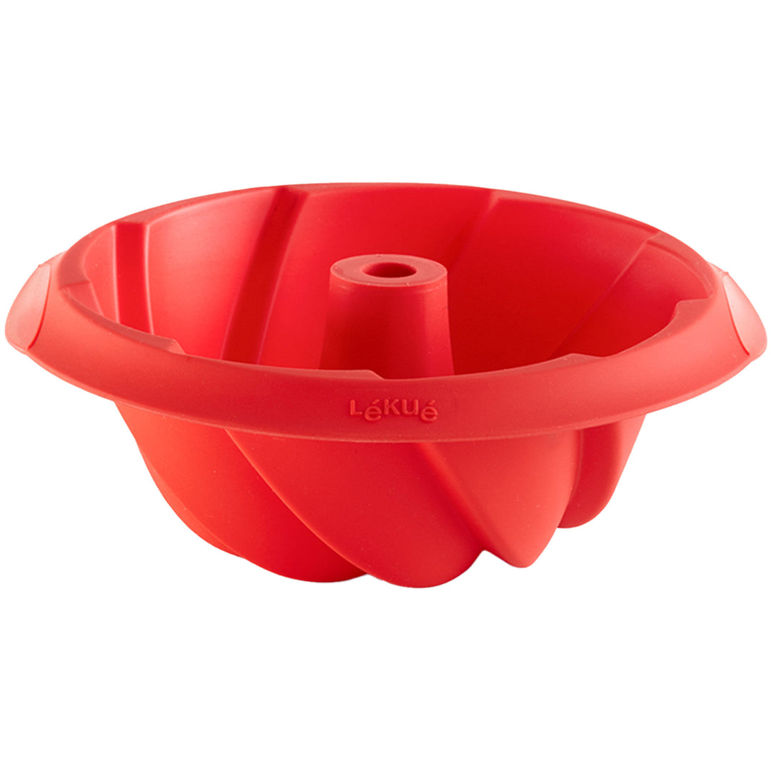 Lékué Lékué Savarin spiralform 20 cm, rød – detaljebillede (Kageforme)