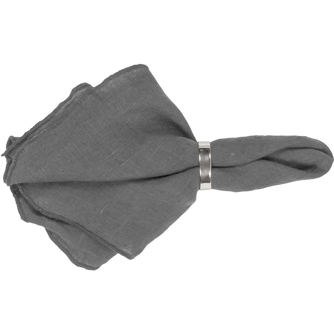 Broste Broste Gracie stofserviet i Dark Shadow – frontbillede (Serviet)