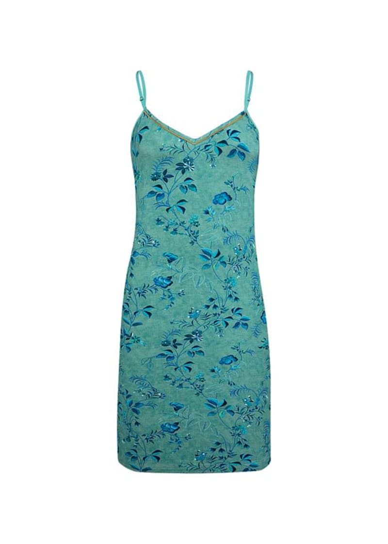Produktbillede af XXL Diezel Sleeveless Nightdress Tokyo Blossom Green på tilbud i høj kvalitet