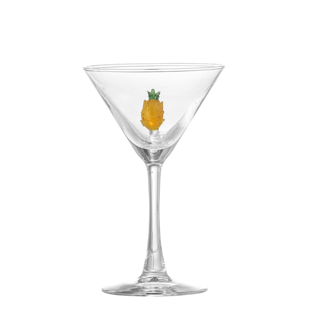 BLOOMINGVILLE Misa cocktailglas m. ananas klar glas