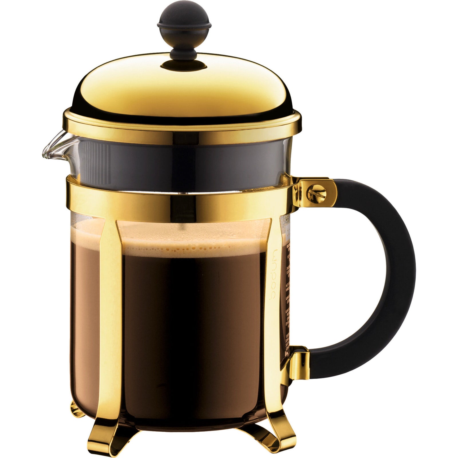 Bodum Bodum Chambord stempelkande 4 kopper, guld – vinkelbillede (Stempelkande)