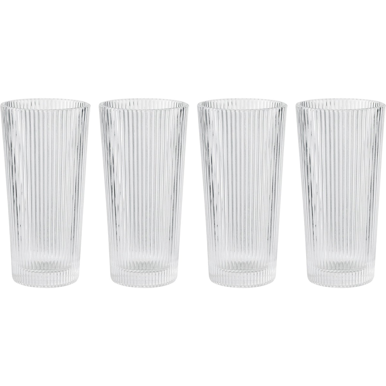 Stelton Stelton Pilastro longdrinkglas, 0,3 liter, 4 stk. ❤ produktvisning (Longdrinkglas)