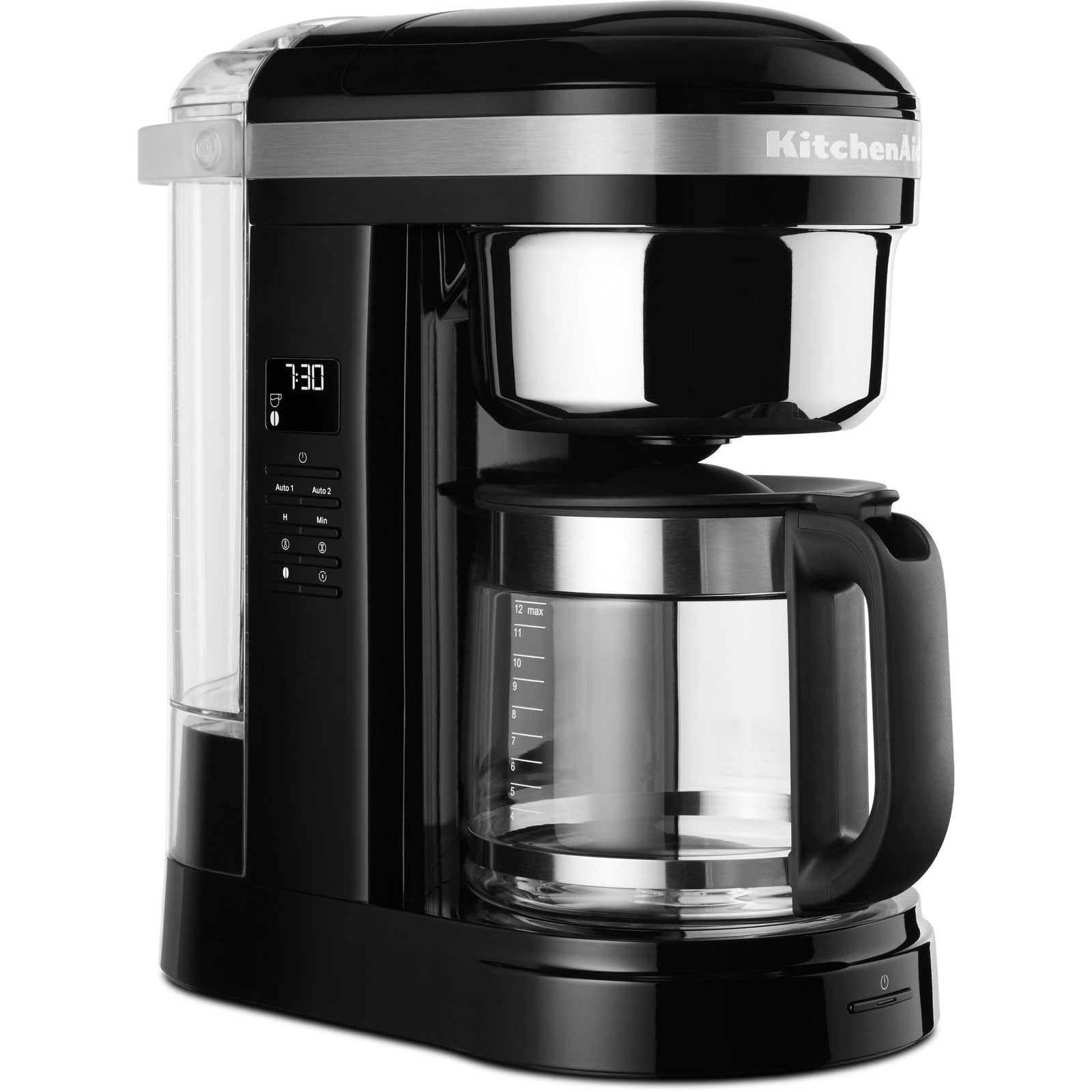 Kitchenaid Kitchenaid 5KCM1209EOB Kaffemaskine, Onyx Black – produktvisning (Kaffemaskiner)
