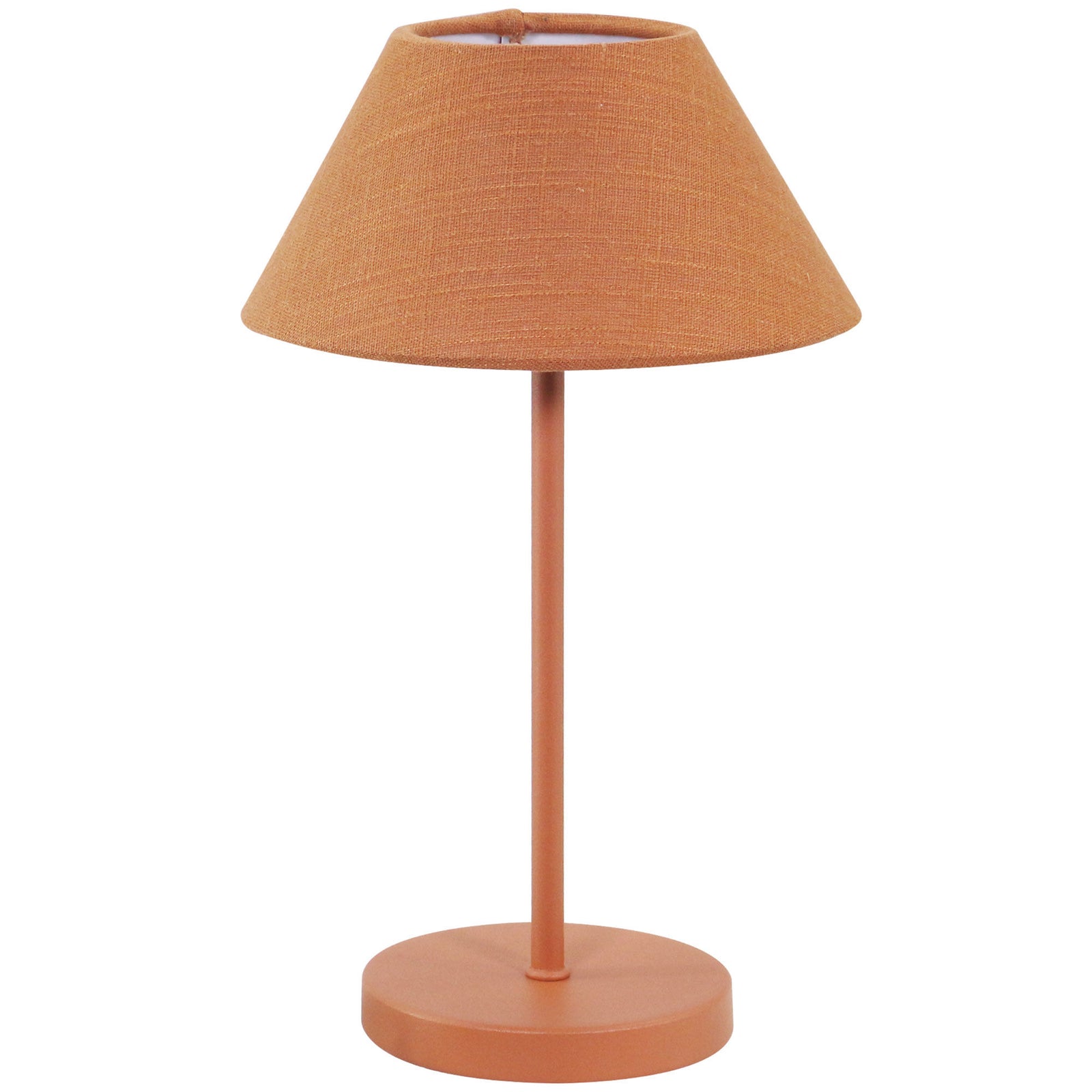 Watt&veke Watt&veke Teya Portabel bordlampe, terracotta – close-up (Lampe)