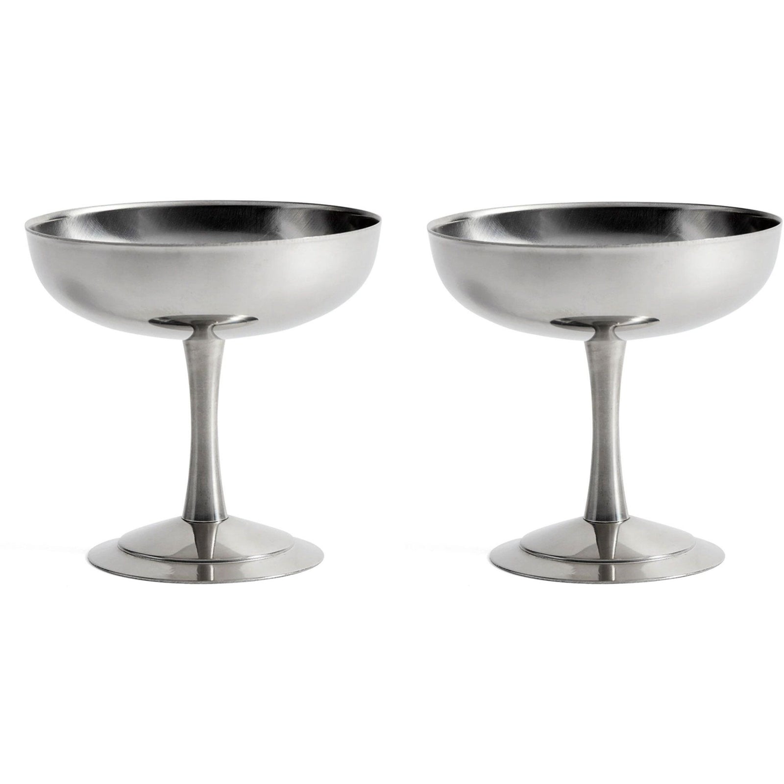 Hay Hay Italian Ice Cup isbæger, 2 stk. rustfrit stål – produktfoto (Desserttallerken)