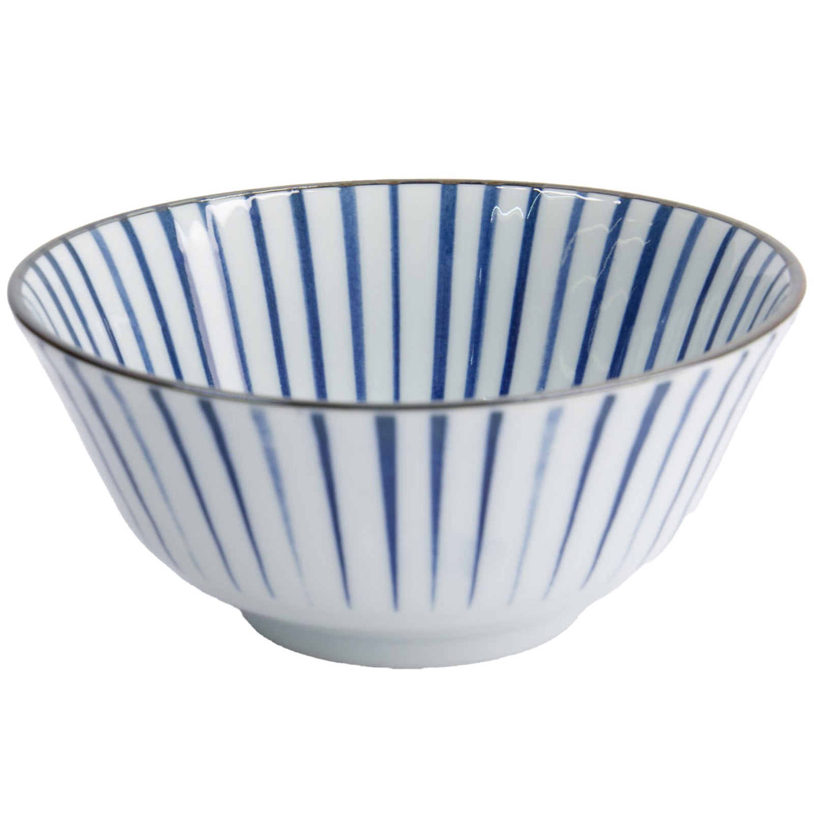 Tokyo design studio Tokyo Design Studio Natsu Tokusa Tayo skål 500 ml, blå/hvid – produktbillede (Tallerkener & Skåle)