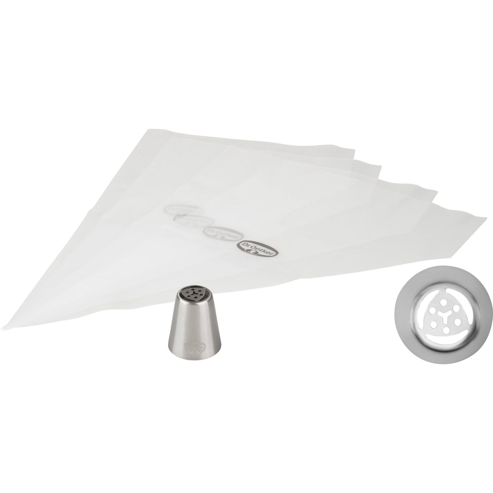 Dr oetker Dr oetker Tylle Påskeliljer inkl. 4 sprøjteposer – close-up (Tyl)