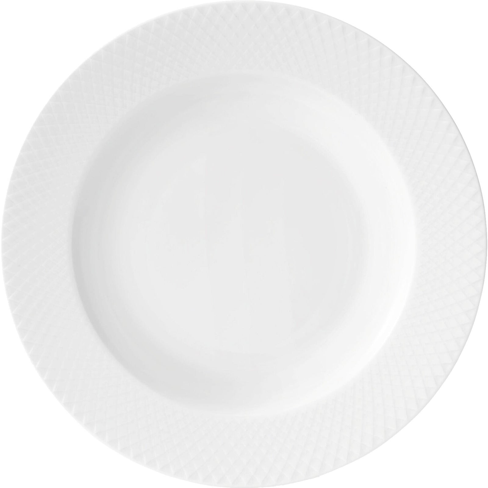 Lyngby porcelæn Lyngby porcelæn Rhombe dyb tallerken, 23 cm. ❤ billede i brug (Dyb tallerken)