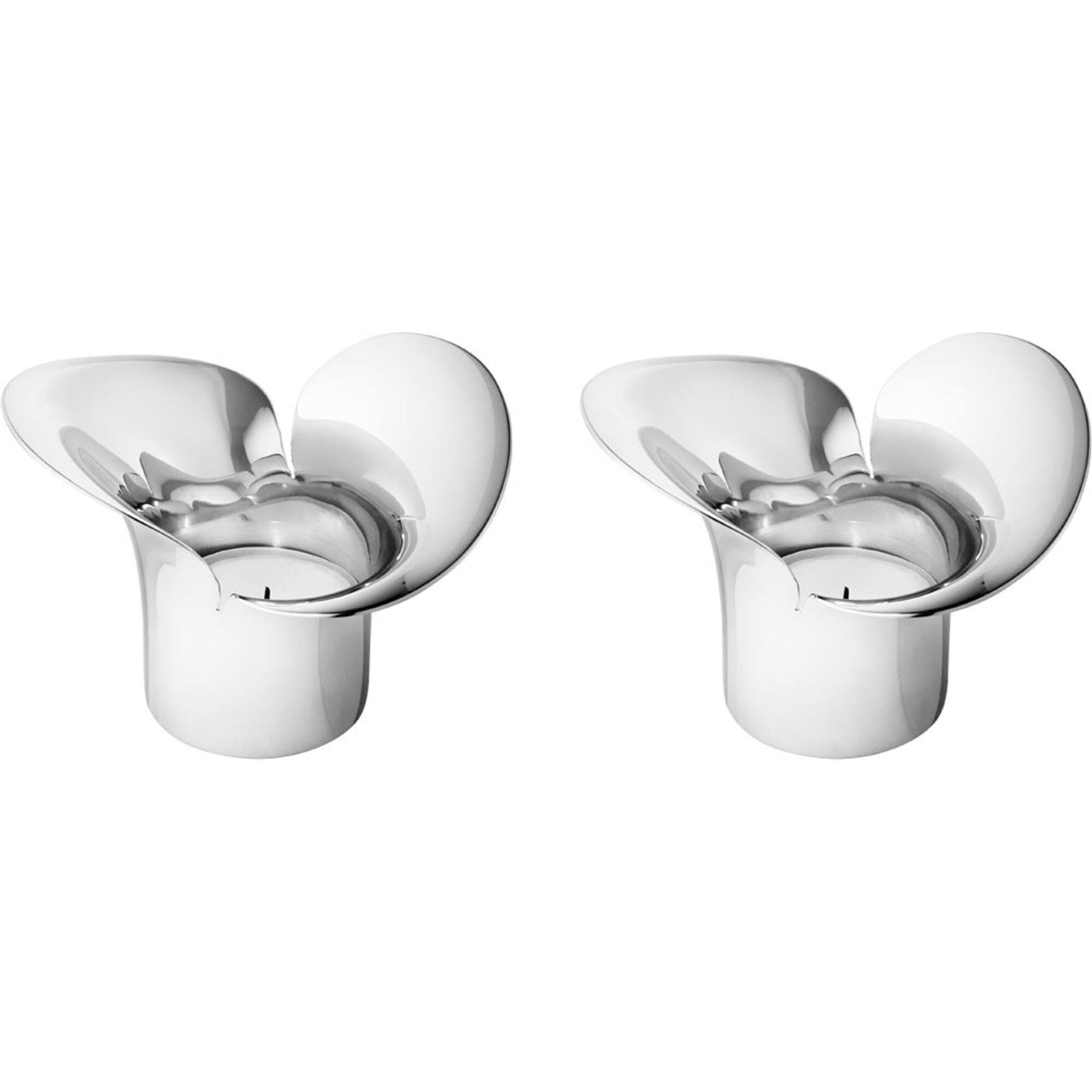Georg jensen Georg jensen Bloom Botanica fyrfadsstager, 2 stk. – billede i brug (Lysestage)