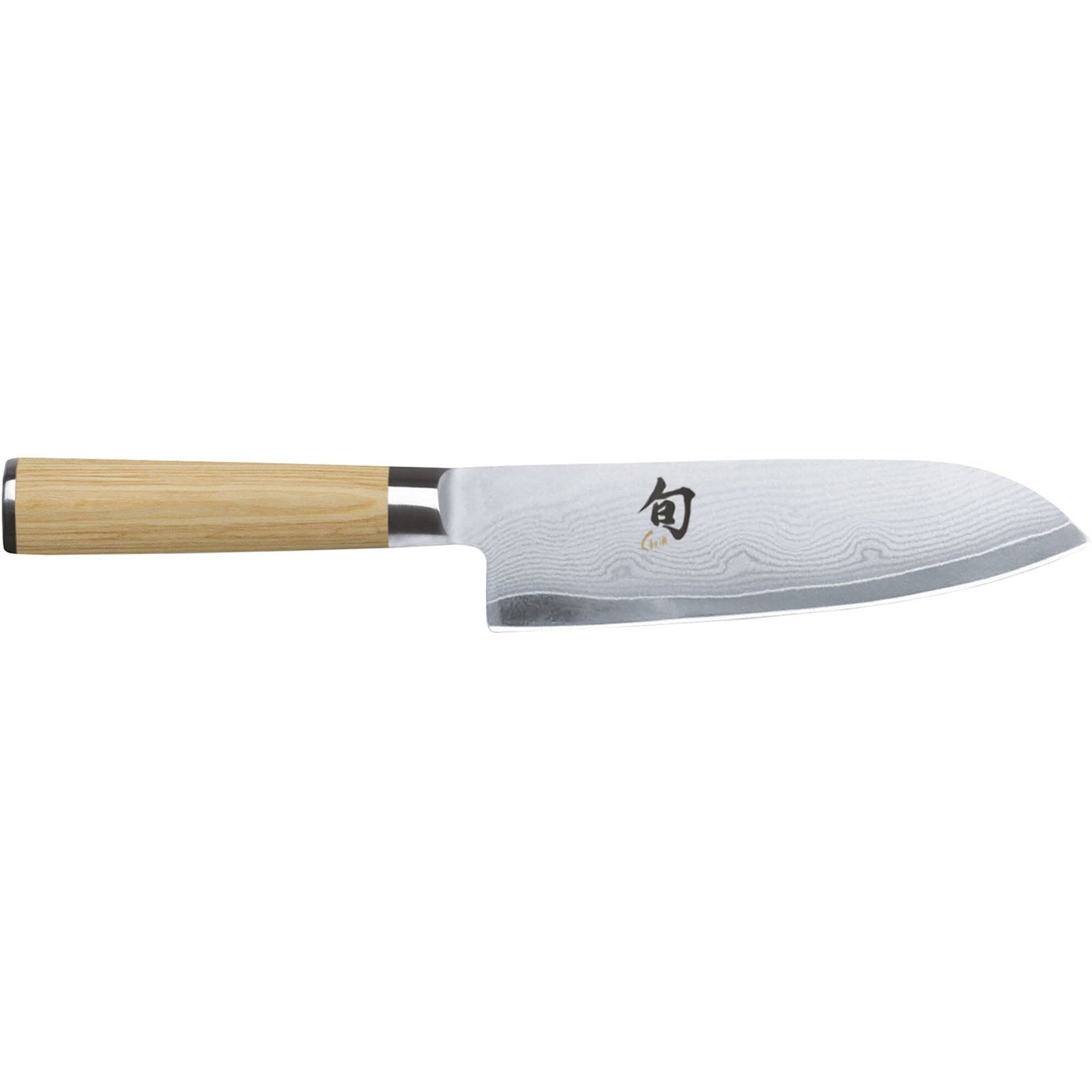 Kai Kai Shun Classic White santoku, 18 cm – frontbillede (Santokuknive)