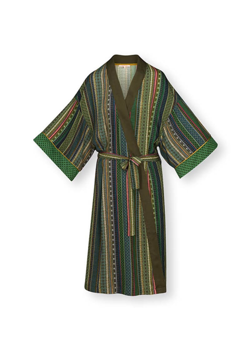 Produktbillede af S Noelle Kimono Ribbon Green/Blue på tilbud i høj kvalitet