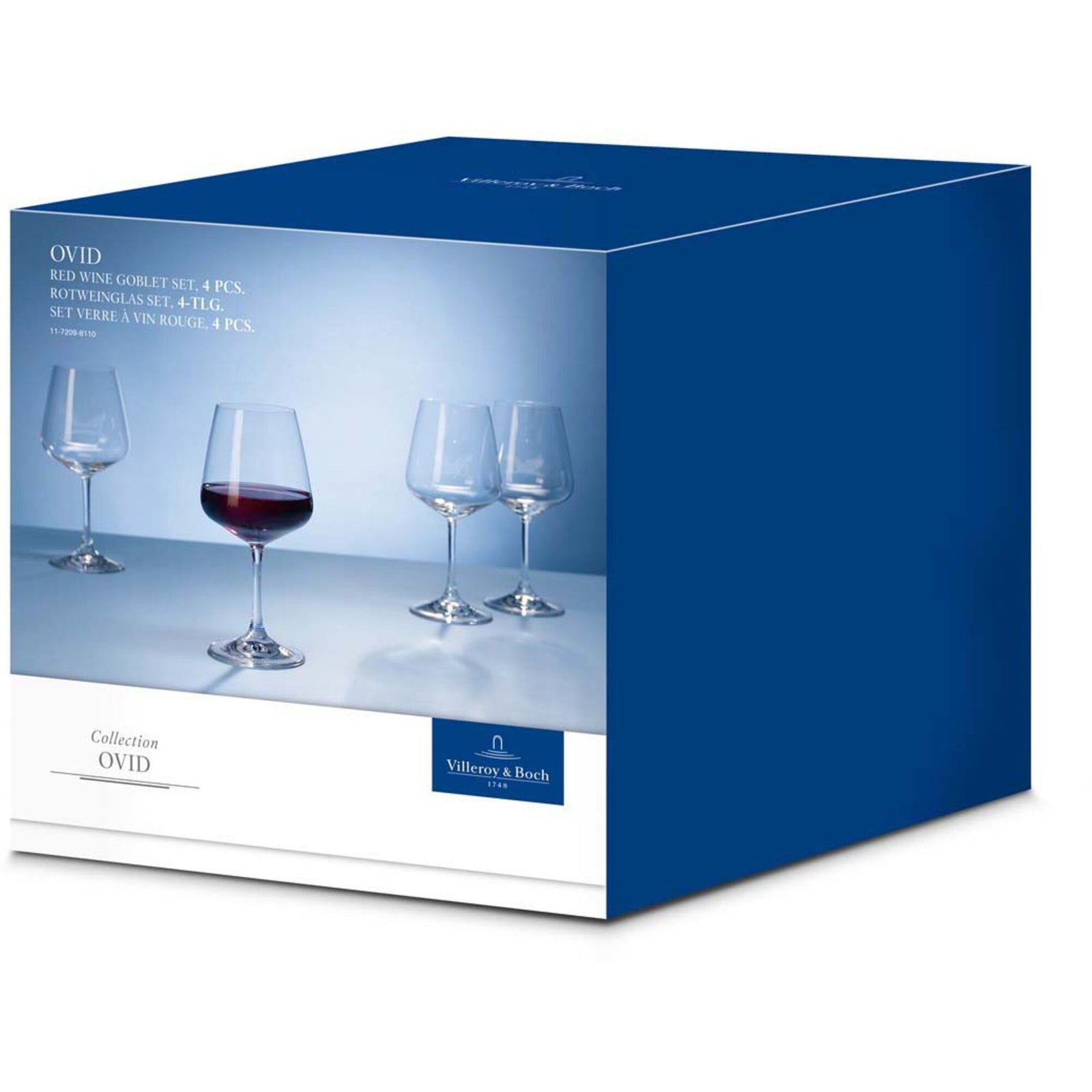 Villeroy & boch Villeroy & boch Ovid rødvinsglas, 4-pak ❤ detaljebillede (Rødvinsglas)