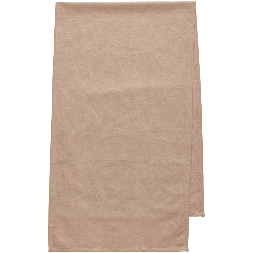 Decotique Decotique Sienna bordløber hør 150  45 cm, taupe – produktfoto (Løber)