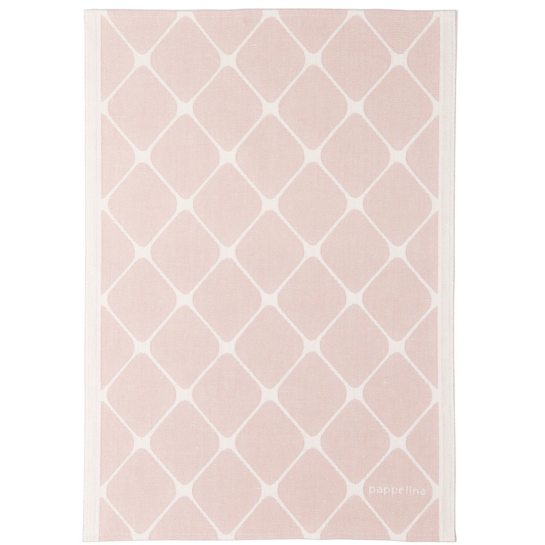 Pappelina Pappelina Viskestykke Rex, 46 x 66 cm., pale rose – close-up (Køkkenhåndklæde)
