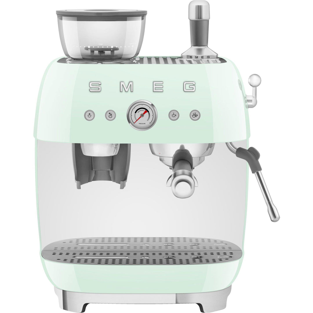 Smeg Smeg EGF03 Manuel espressomaskine, pastelgrøn – produktfoto (Espressomaskiner)