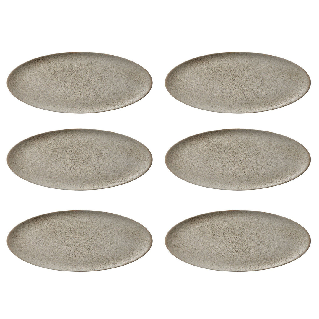Aida Aida RAW frokosttallerken 23 cm, beige, 6 stk. – produktbillede (Morgenmadstallerken)