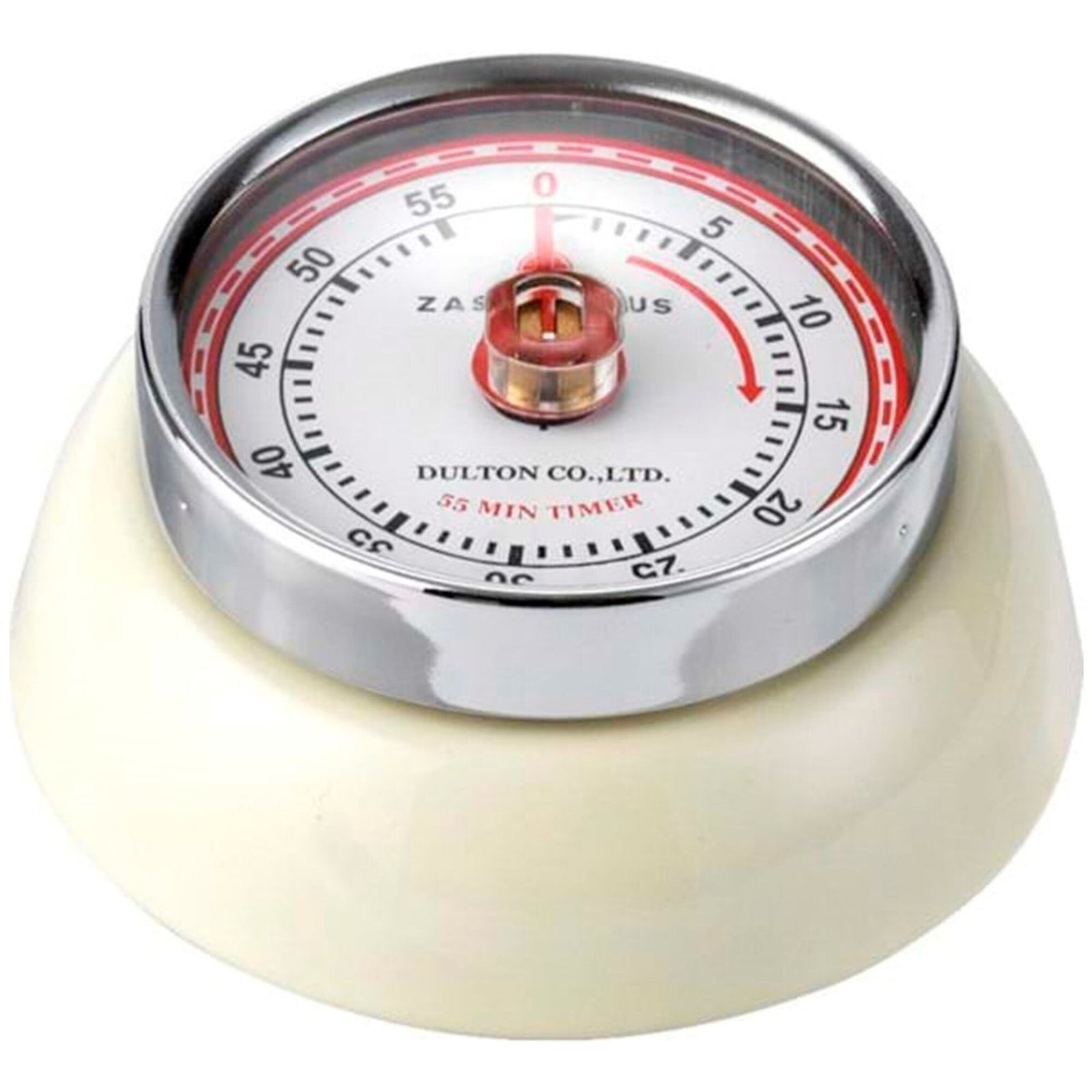 Zassenhaus Zassenhaus Speed Timer minutur creme – billede i brug (Køkken timer)