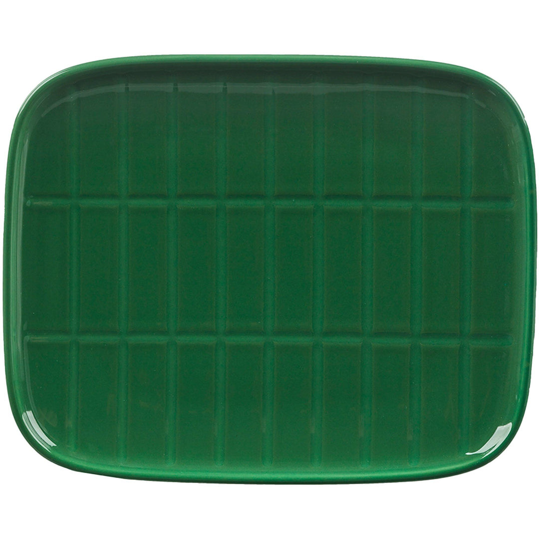 Marimekko Marimekko OIVA Tiiliskivi tallerken 15 x 12 cm, grøn ❤ produktbillede (Tallerkener)