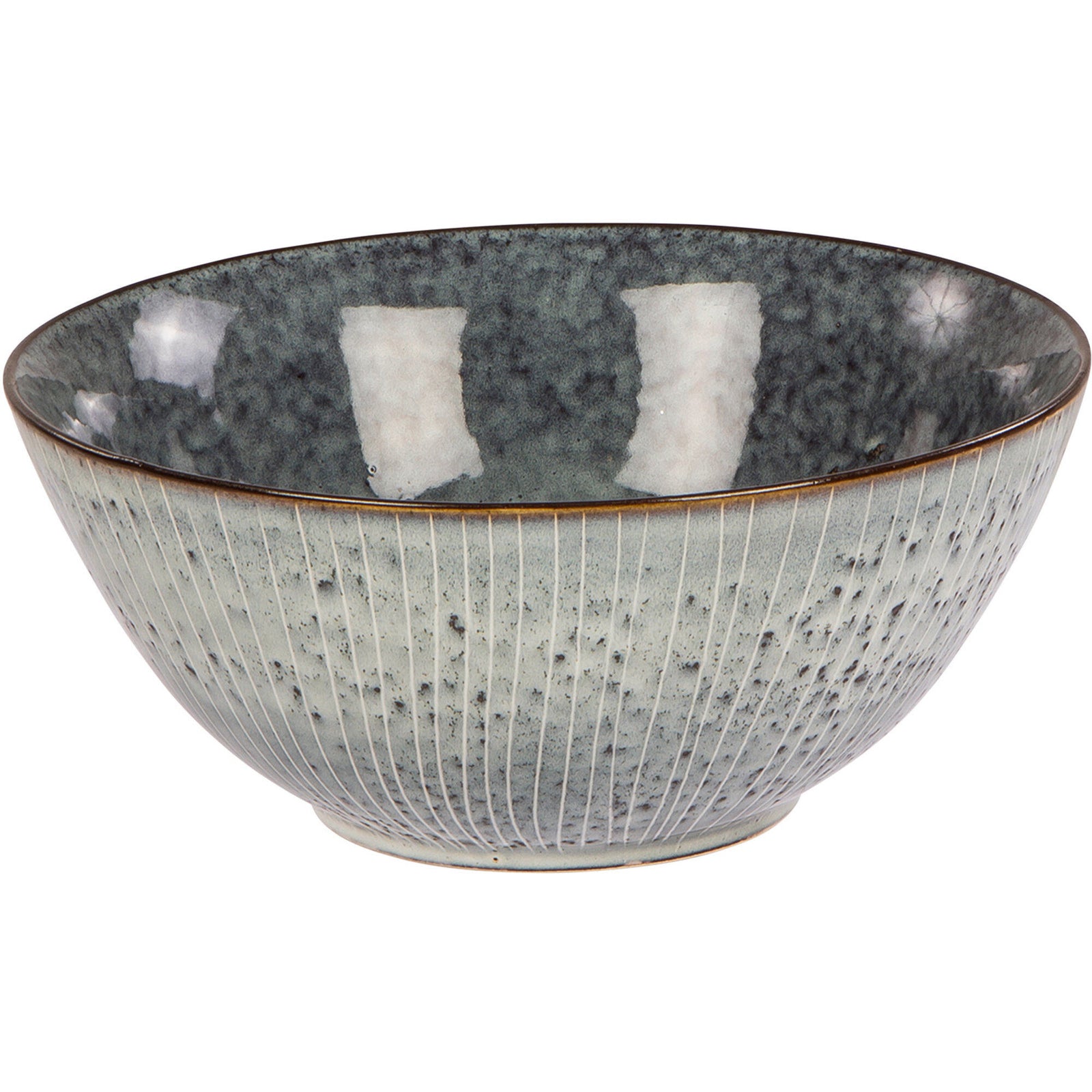 Broste Broste Skål i stentøj Nordic Sea, 25 cm. ❤ billede i brug (Skål)