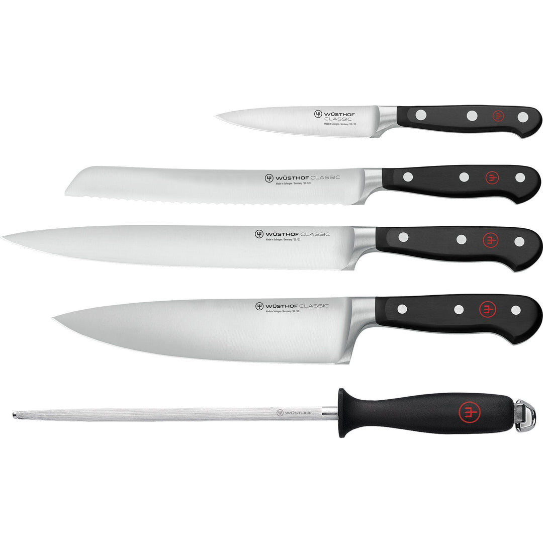 Wüsthof Wüsthof Classic knivsæt 5 dele – frontbillede (Knivsæt)