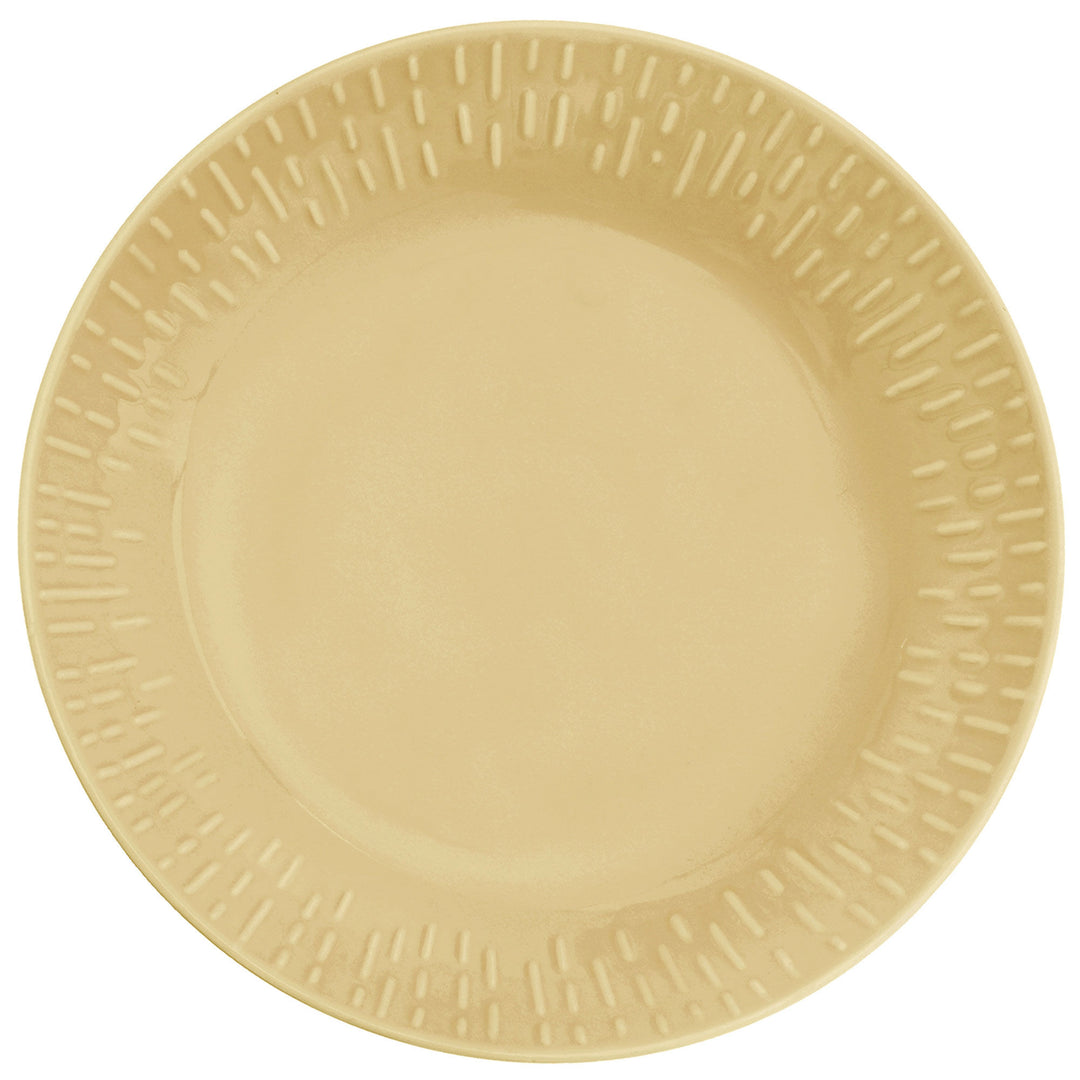 Aida Aida Confetti pastatallerken 23 cm, mustard – produktvisning (Pastaskål)