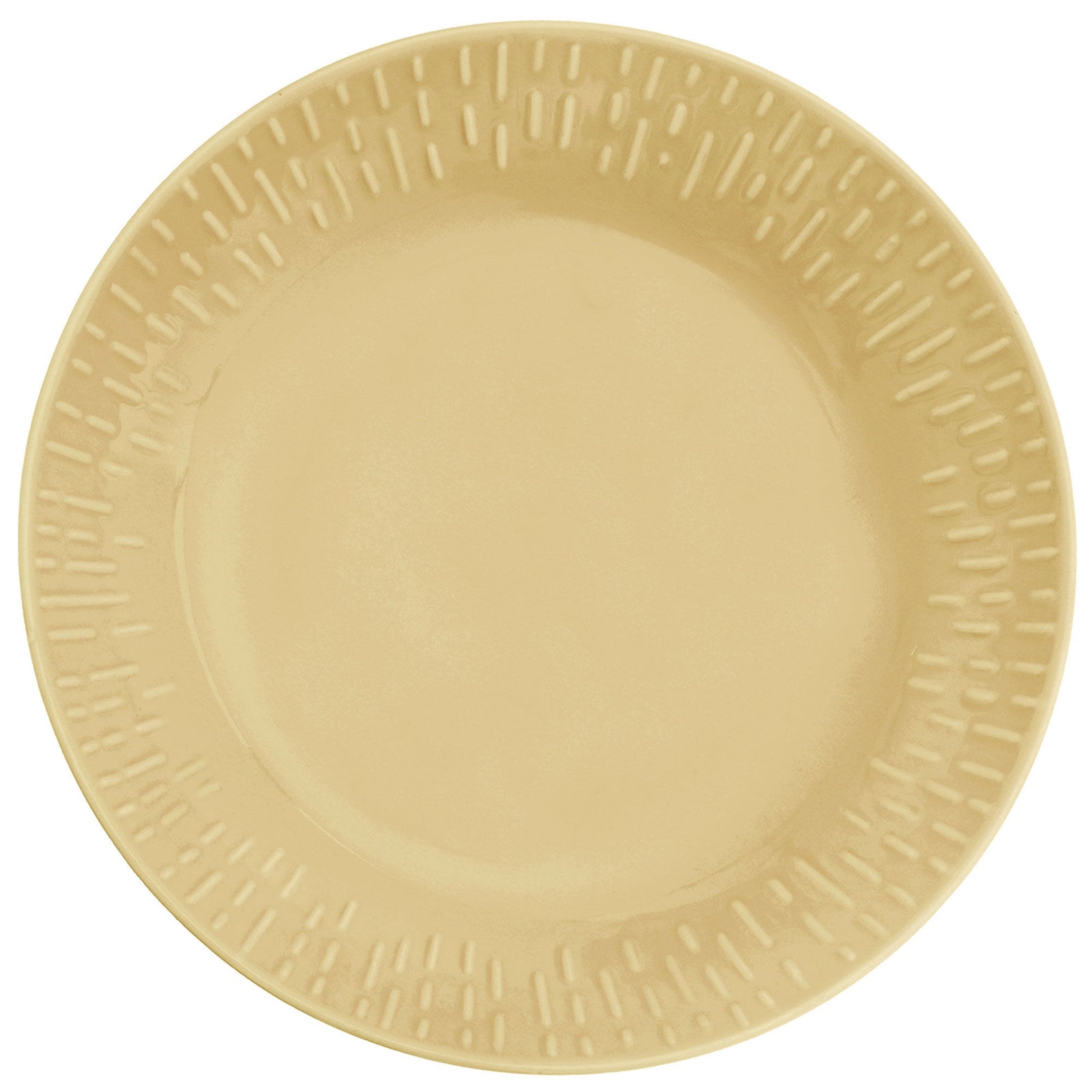 Aida Aida Confetti pastatallerken 23 cm, mustard – produktvisning (Pastaskål)