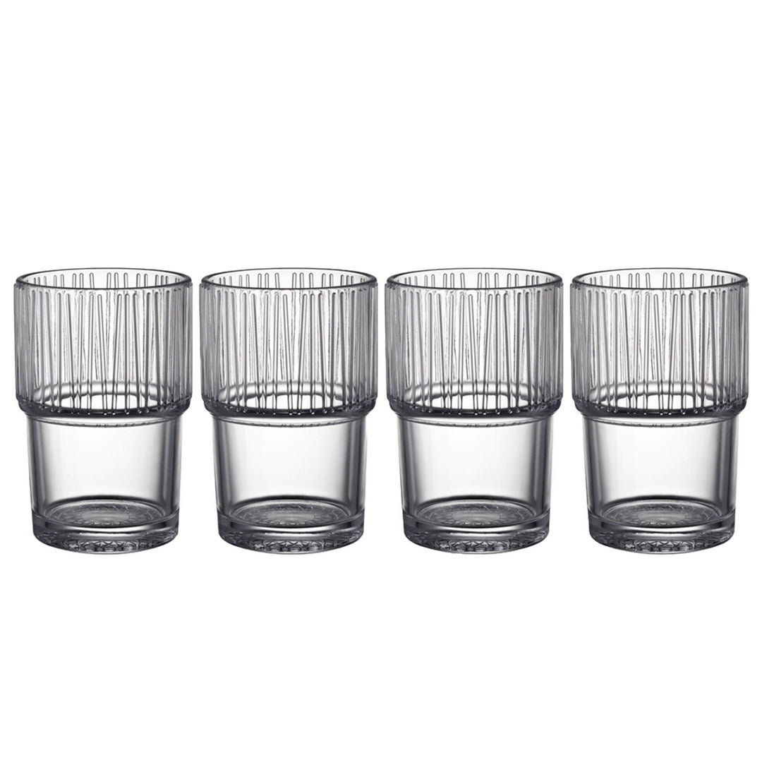 Bitz Bitz Kusintha Caféglas 38 cl, klar, 4 stk. ❤ billede i brug (Glas)