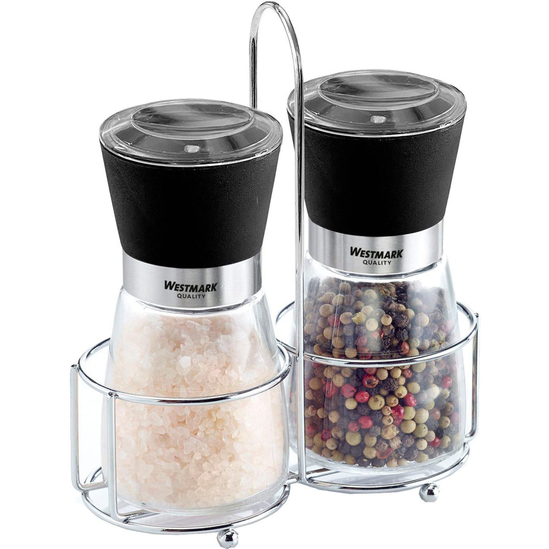 Westmark Westmark Salt og peber sæt med bordstativ ❤ frontbillede (Salt/peberkværn)