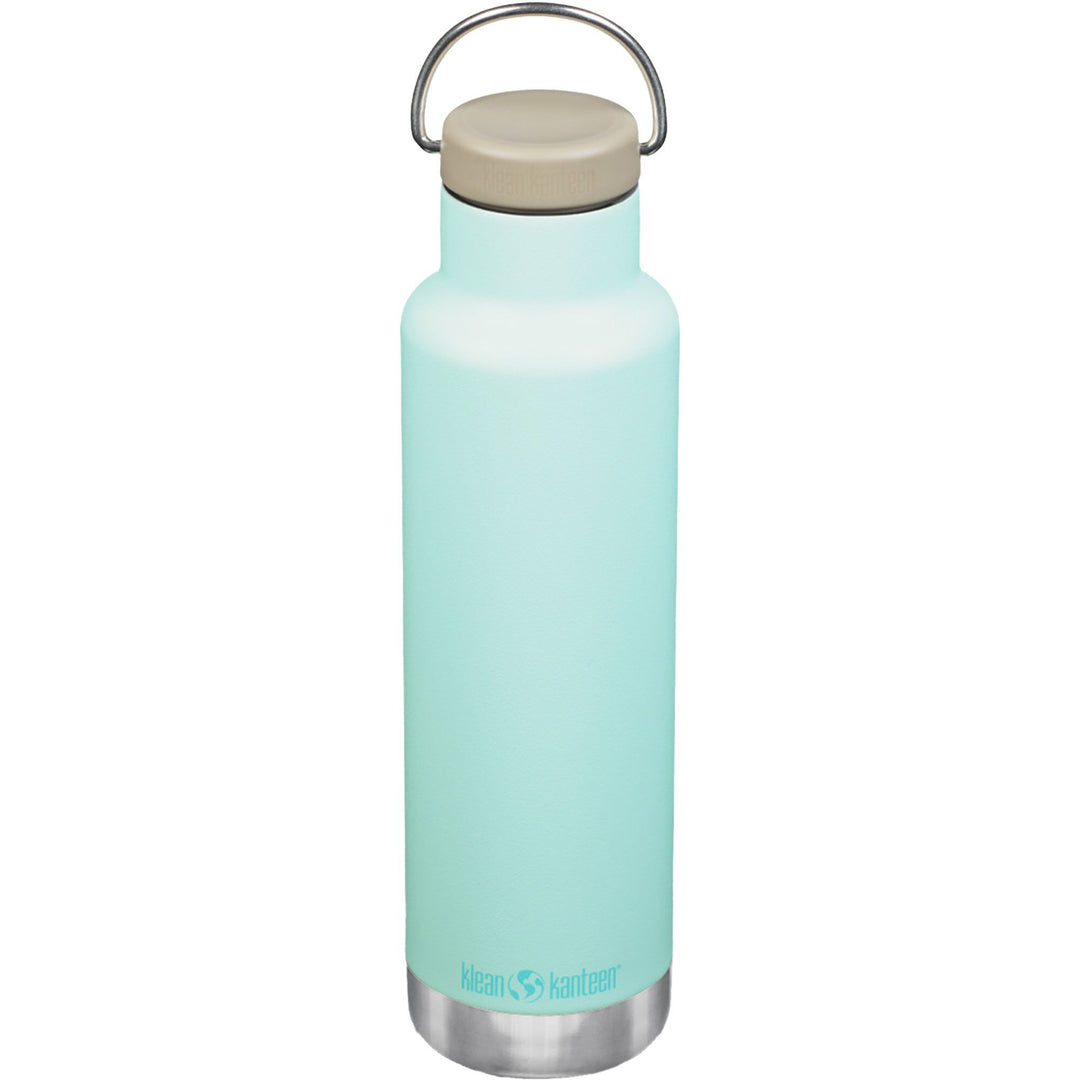 Klean kanteen Klean kanteen Classic isoleret drikkeflaske 592 ml, blue tint – frontbillede (Termokande)