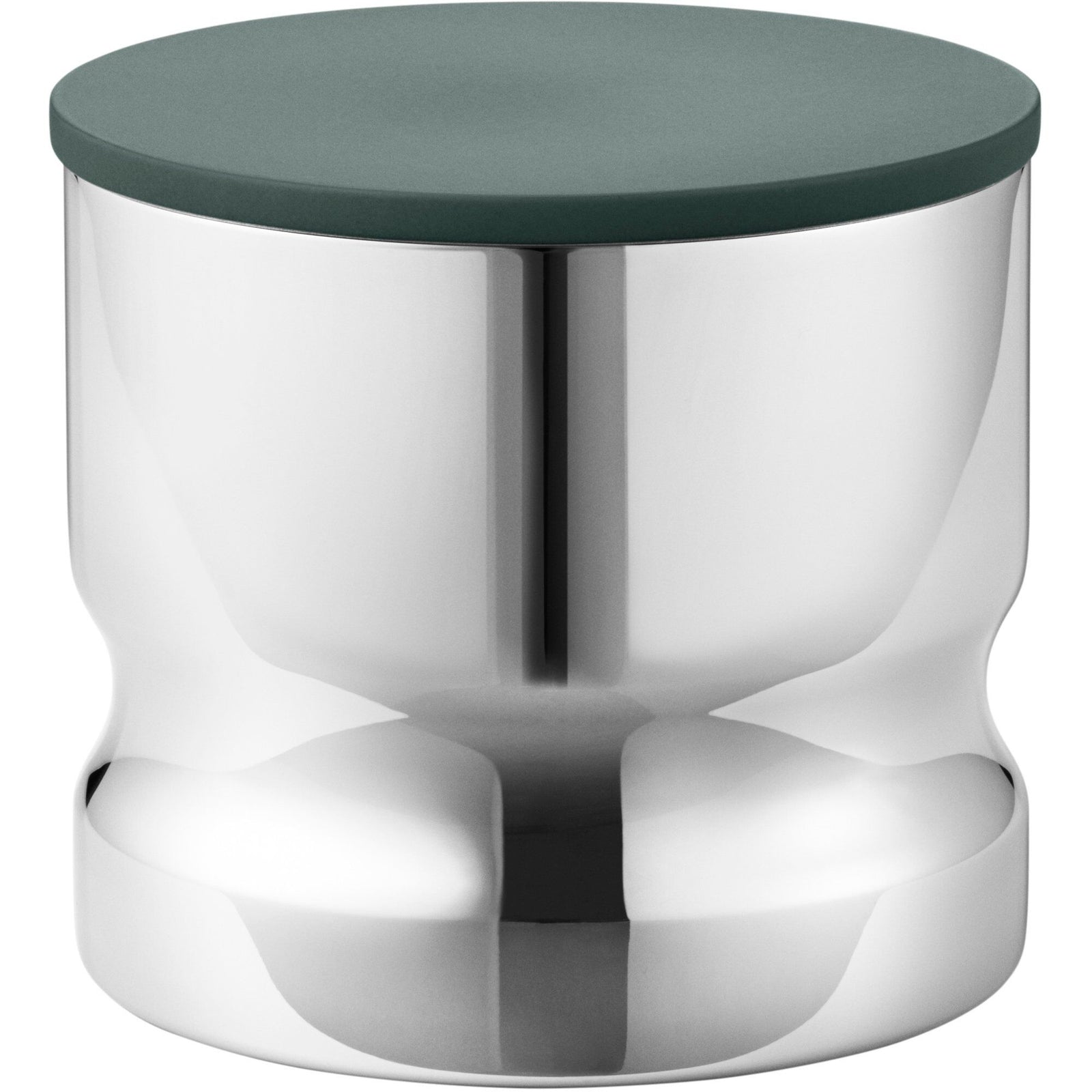 Georg jensen Georg jensen Alfredo opbevaringsboks med låg 0,5 liter, rustfrit stål/grøn – billede i brug (Opbevaringsboks)