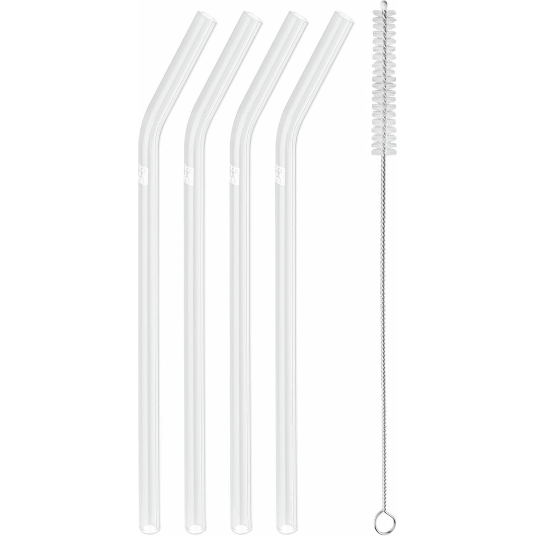 Zwilling Zwilling Sorrento sugerør i glas, 23 cm, buet – frontbillede (Sugerør)