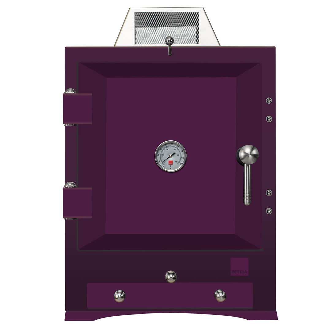 Bertha ovens Bertha ovens Bertha Original Table Top trækulsovn, aubergine – produktfoto (Pizzaovne)