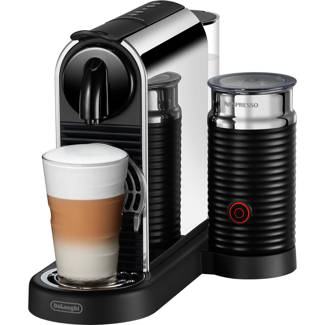 Delonghi Delonghi CitiZ Platinum & Milk kaffemaskine, metal ❤ frontbillede (Kaffemaskiner)
